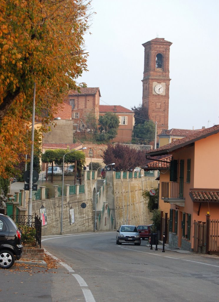 Moncucco Torinese: il campanile- secolo XVIII