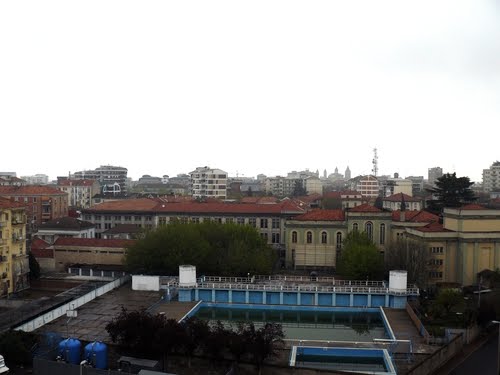 veduta aerea da Via Duca degli Abruzzi