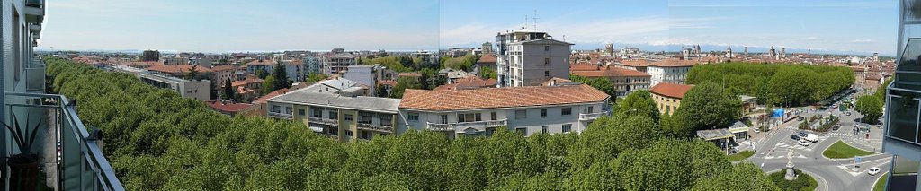 Panoramica di vercelli