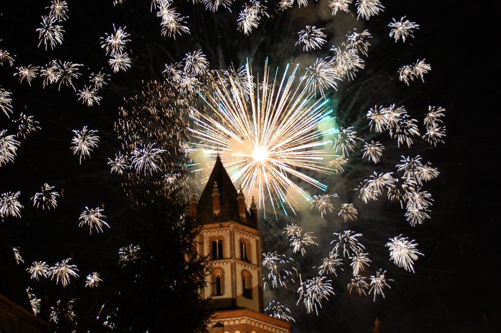 Fireworks over St.Andrews Church - 03