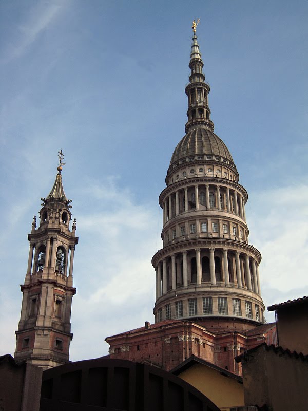 Cupola e Campanile di San Gaudenzio da via Antonelli