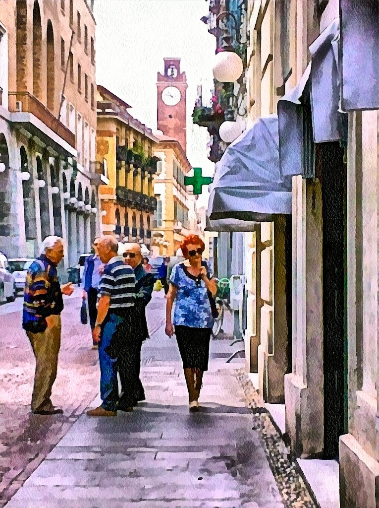 Novara - Aspetti pittorici del centro urbano (03) - Pictorial aspects of urban center