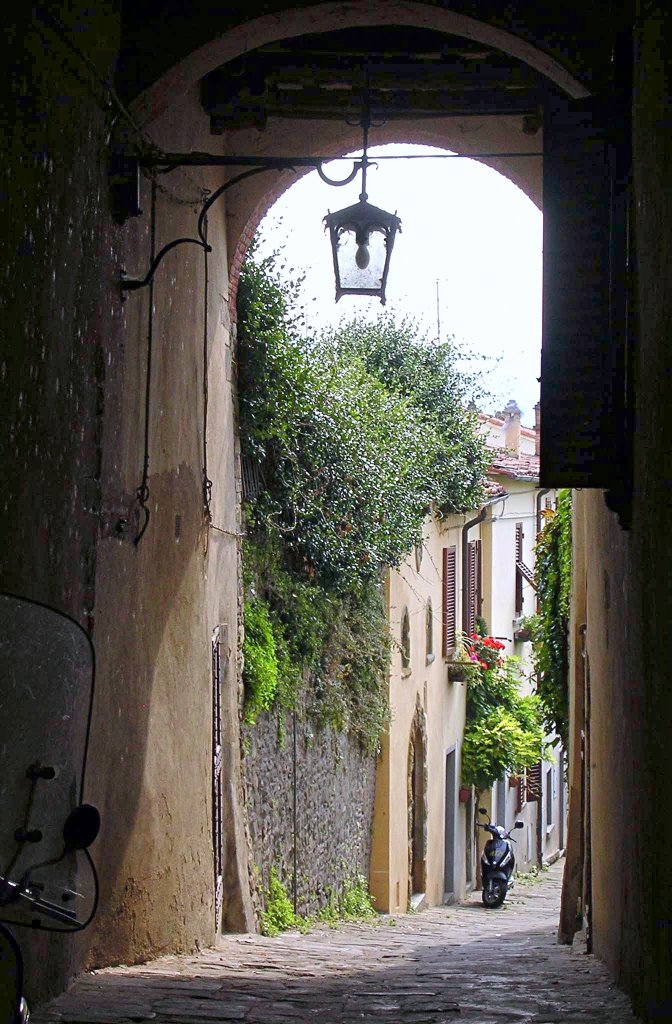 Arezzo - "Vicolo Appuntellato" - Quartiere di Colcitrone