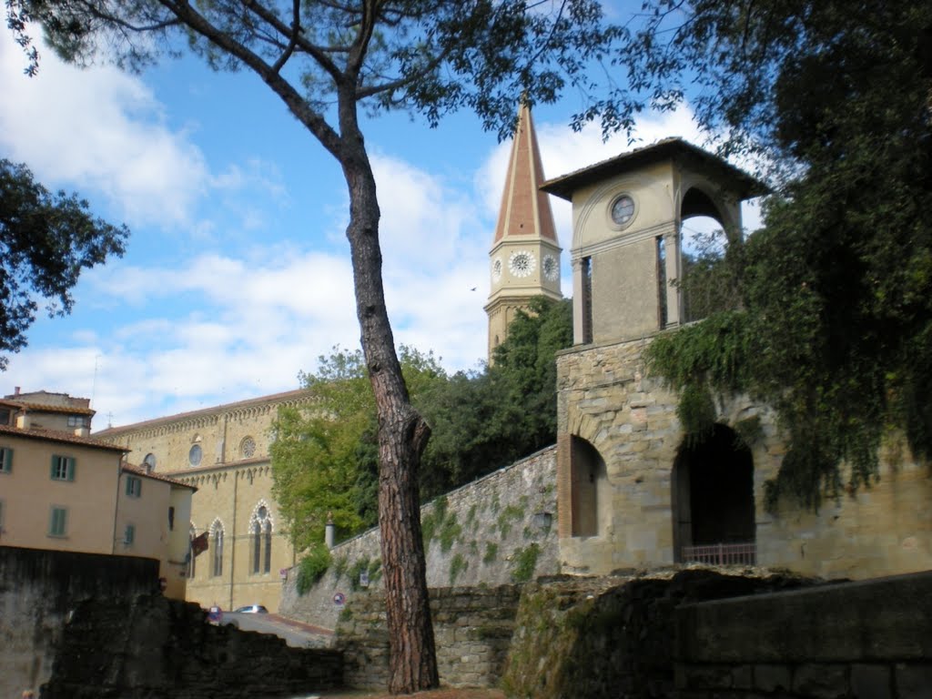 Arezzo, scorcio del duomo