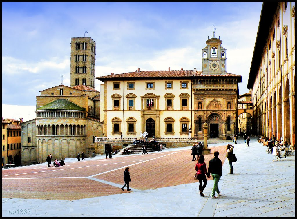 Arezzo Piazza Grande..© by leo1383
