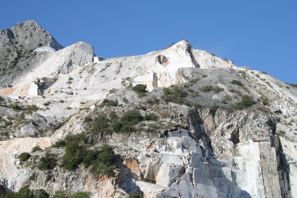 Cava,white marble quarry