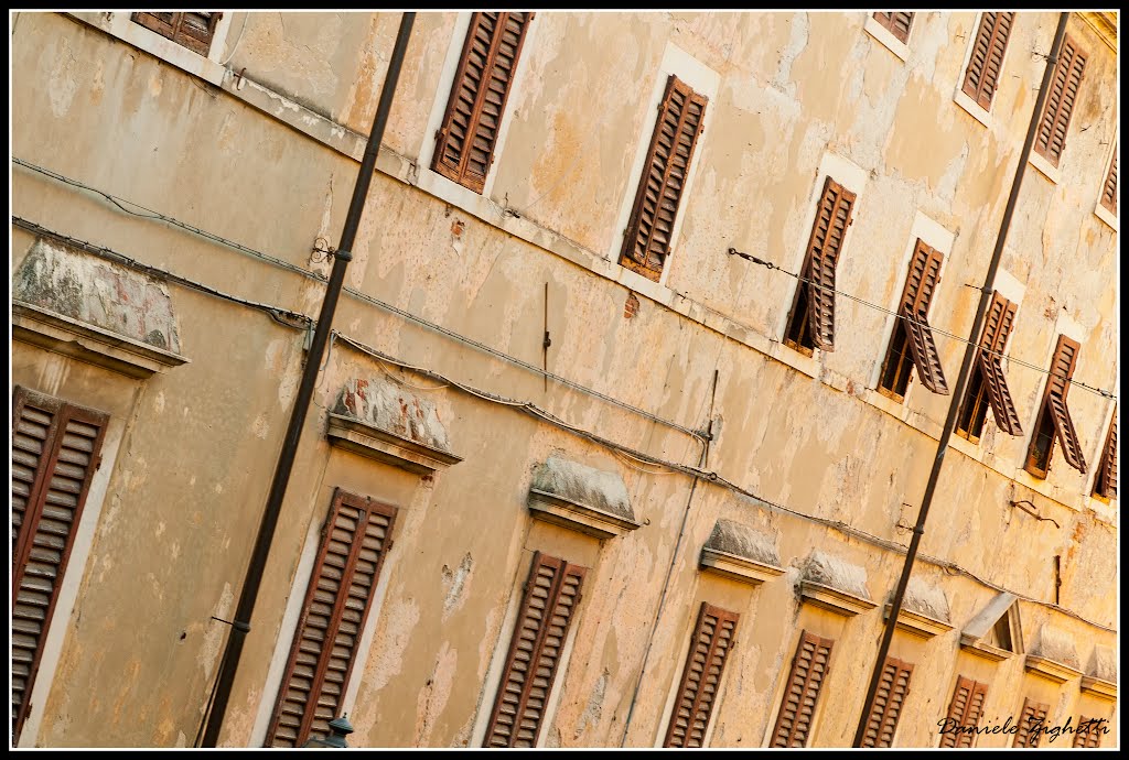 Windows and wall