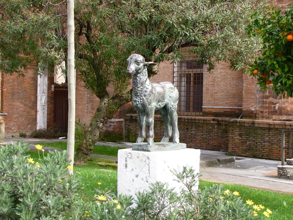 agnello - scultore anonimo