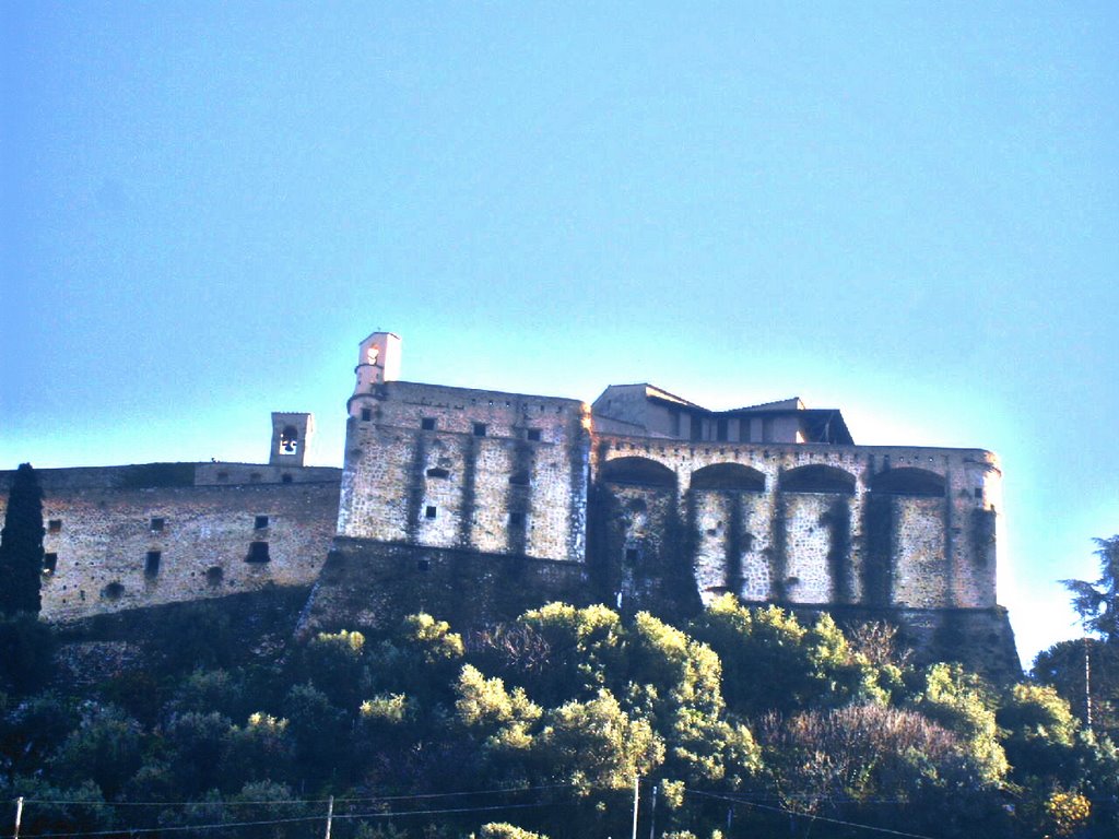 Il castello Malaspina, particolare