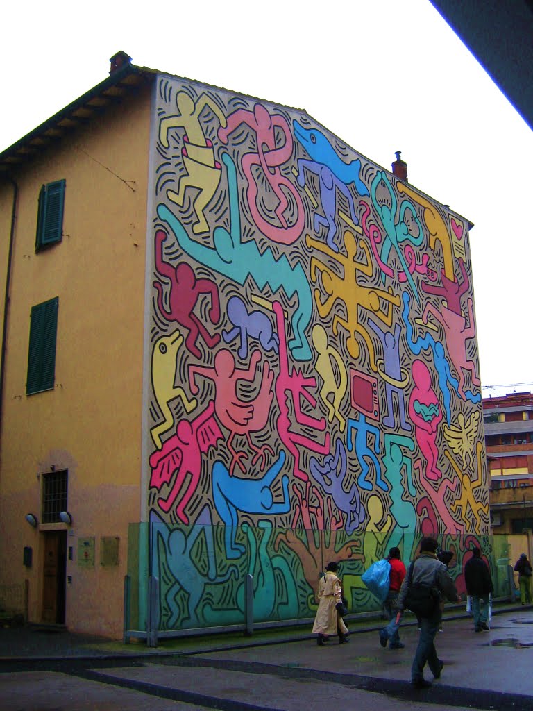 Pisa - TUTTOMONDO - Keith Haring 1989