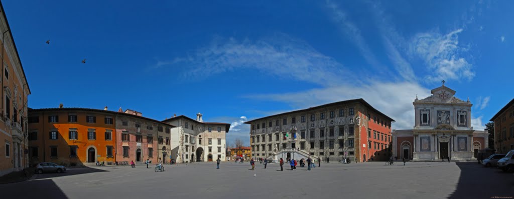 ITA Pisa Piazza dei Cavalieri Panorama by KWOT