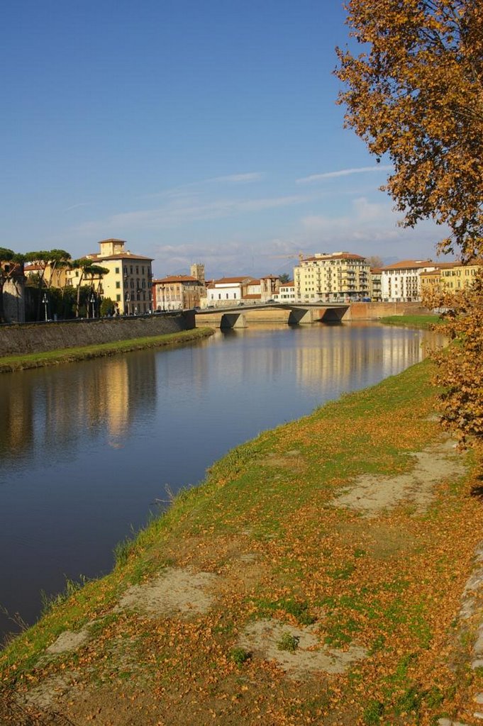 Rio Arno em Pisa