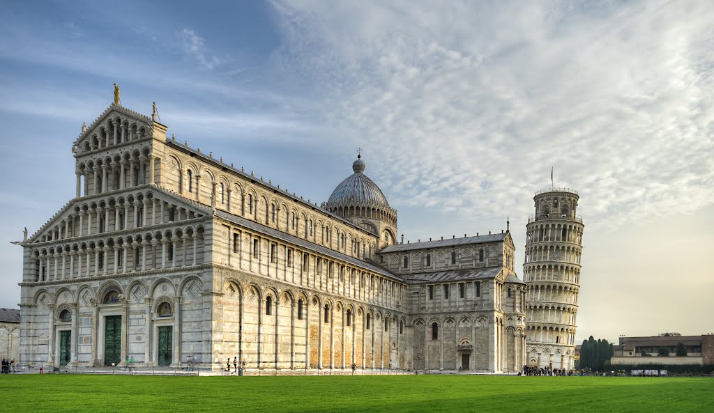 Duomo Santa Maria Assunta & Torre pendente di Pisa / Пизанский собор и падающая башня.