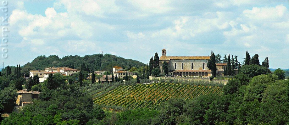 San Lucchese taken from Fortezza di Poggio Imperiale
