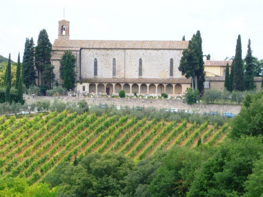 Poggibonsi- San Lucchese visto dalla Fortezza