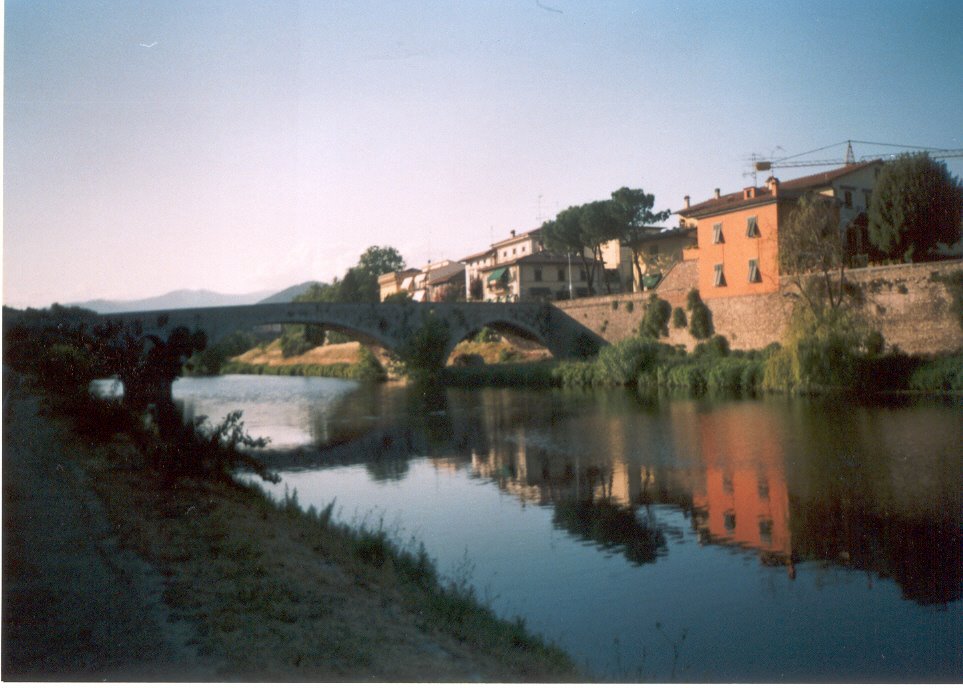 Prato-River Bisenzio-Italy