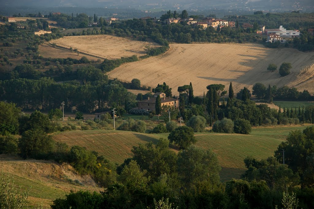 toskańskie klimaty - okolice Toritty di Siena