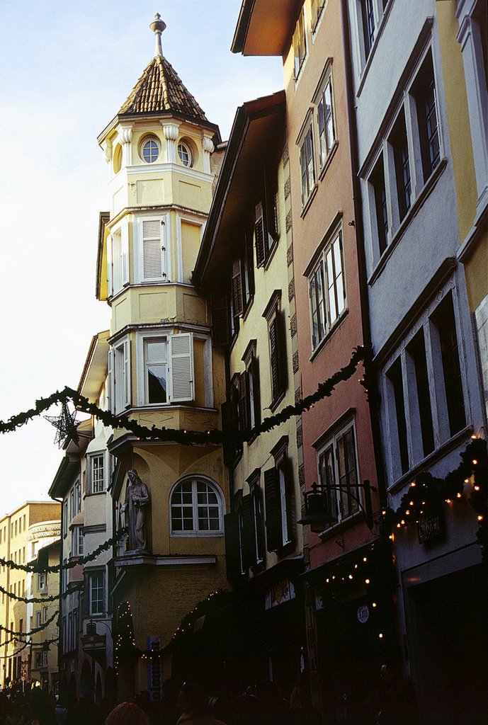 Bolzano, torre, dicembre 2001