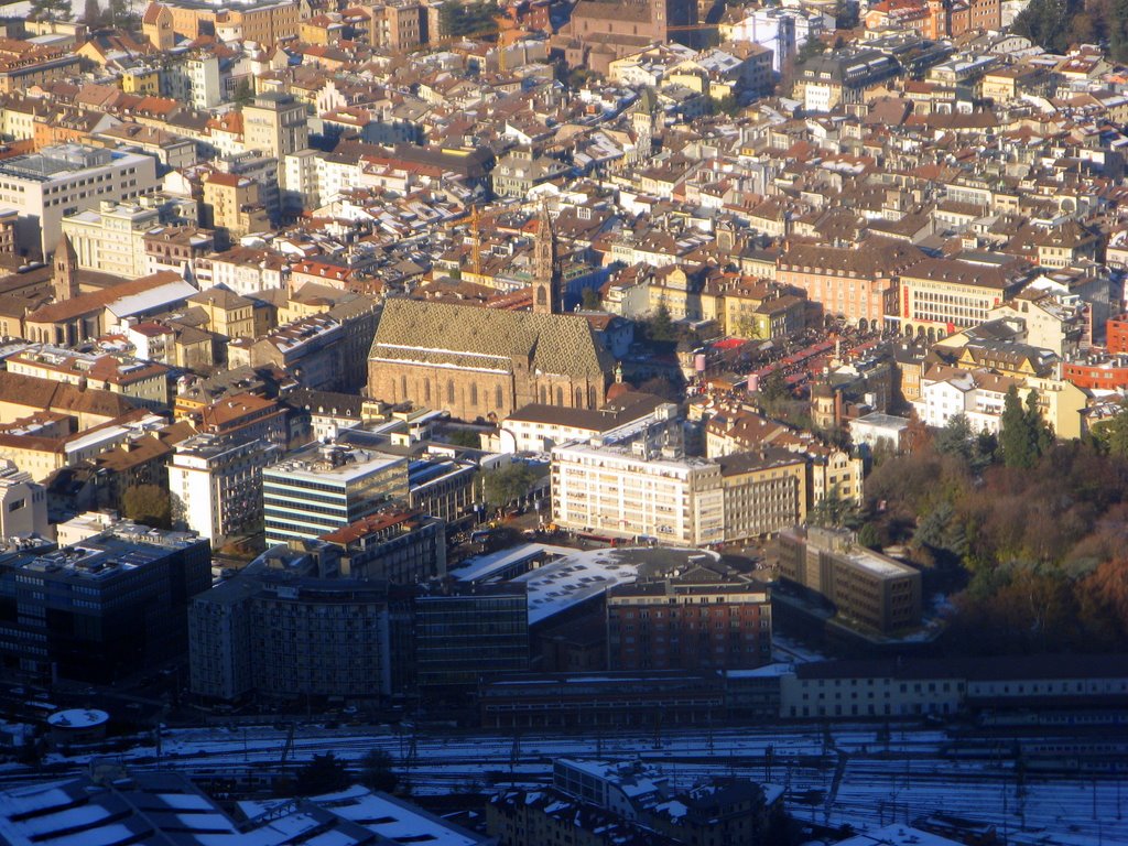 Vista dalla funivia Bolzano/Colle - Bozen/Kohlern