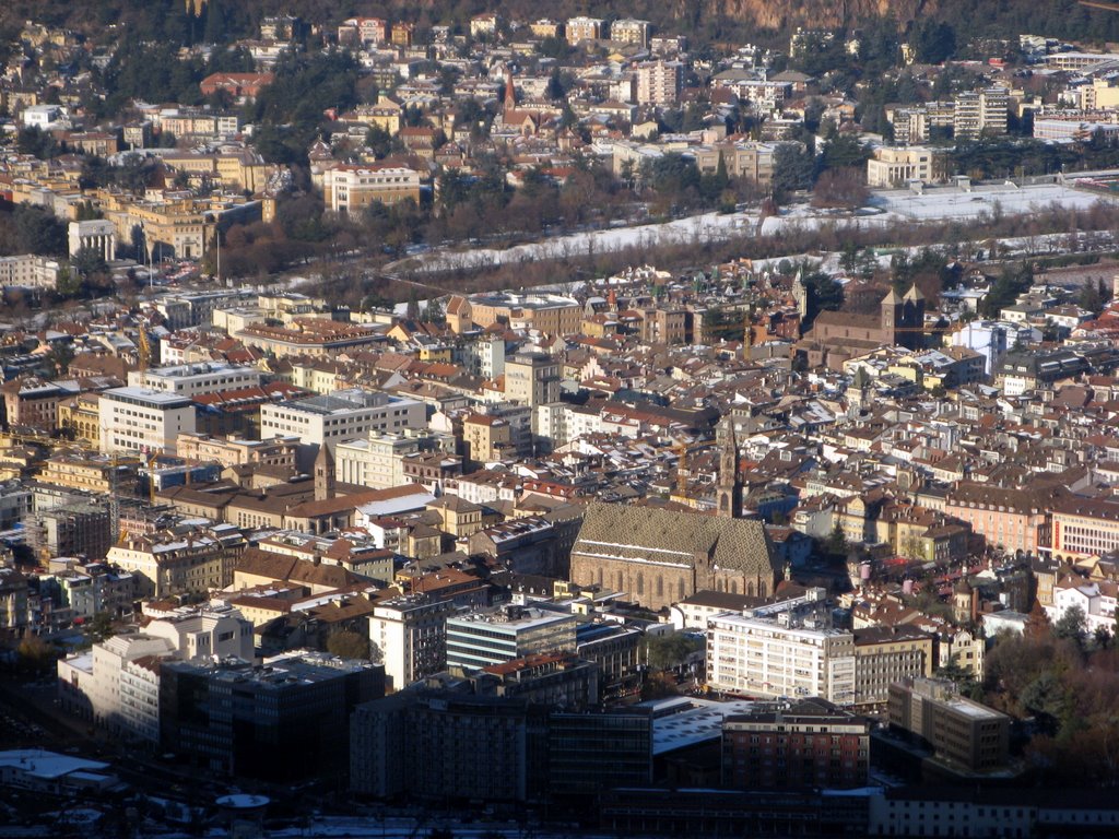 Vista dalla funivia Bolzano/Colle - Bozen/Kohlern