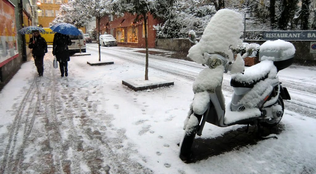 Prima neve a Bolzano