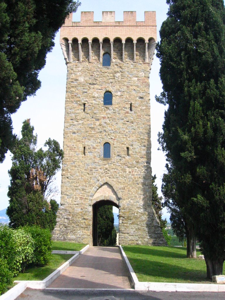 Torgiano, la torre di Giano.