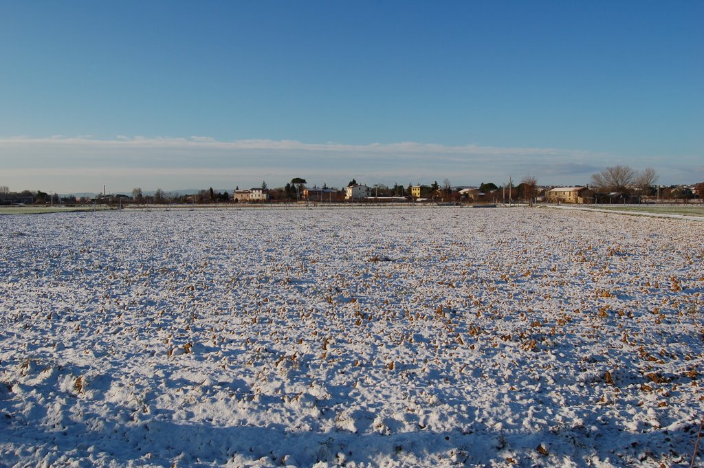 San Martino in Campo - after the snowing
