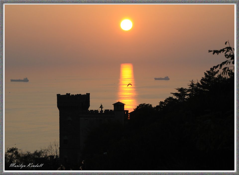 Trieste * Tramonto con Castelletto Geiringer