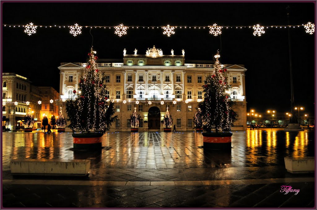 Happy Holidays and Best Wishes - Lloyds Palace in Trieste