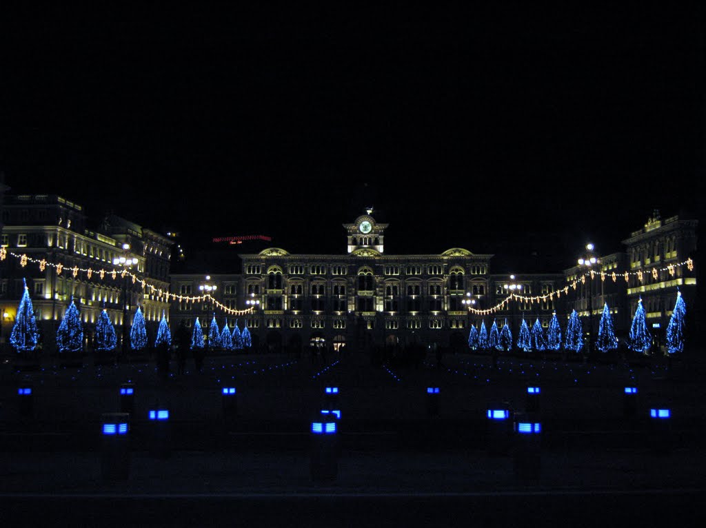 Trieste a Natale,Piazza dellUnità dItalia