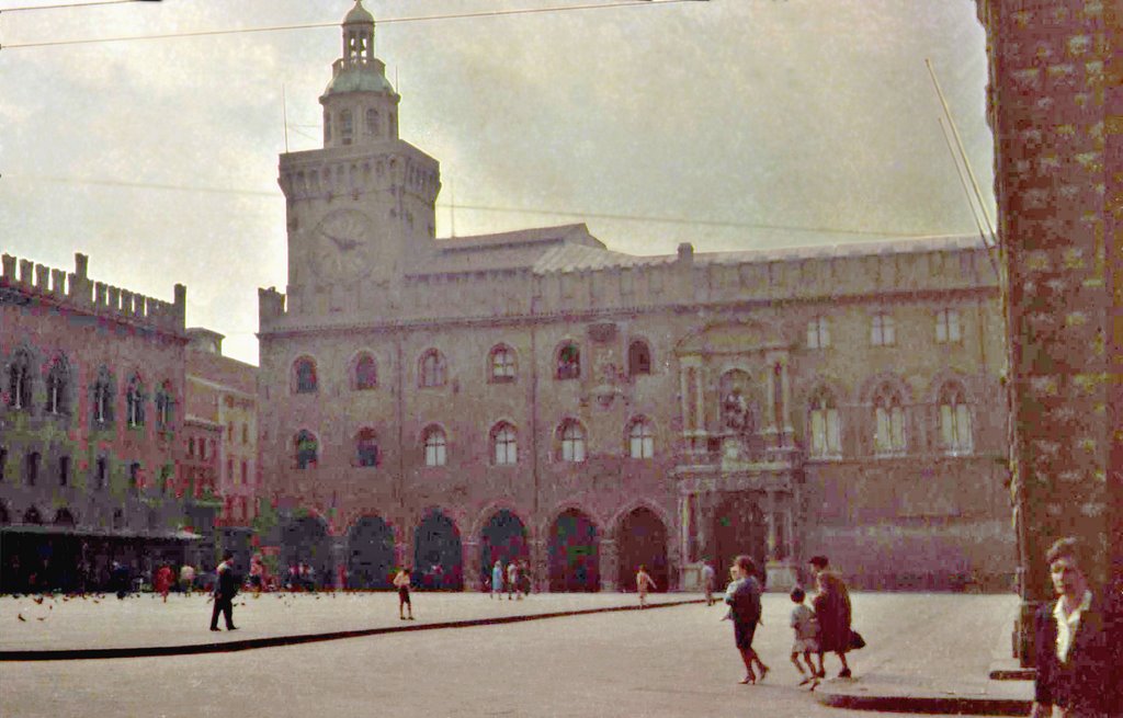 Italia, Bolonia, Piazza Maggiore
