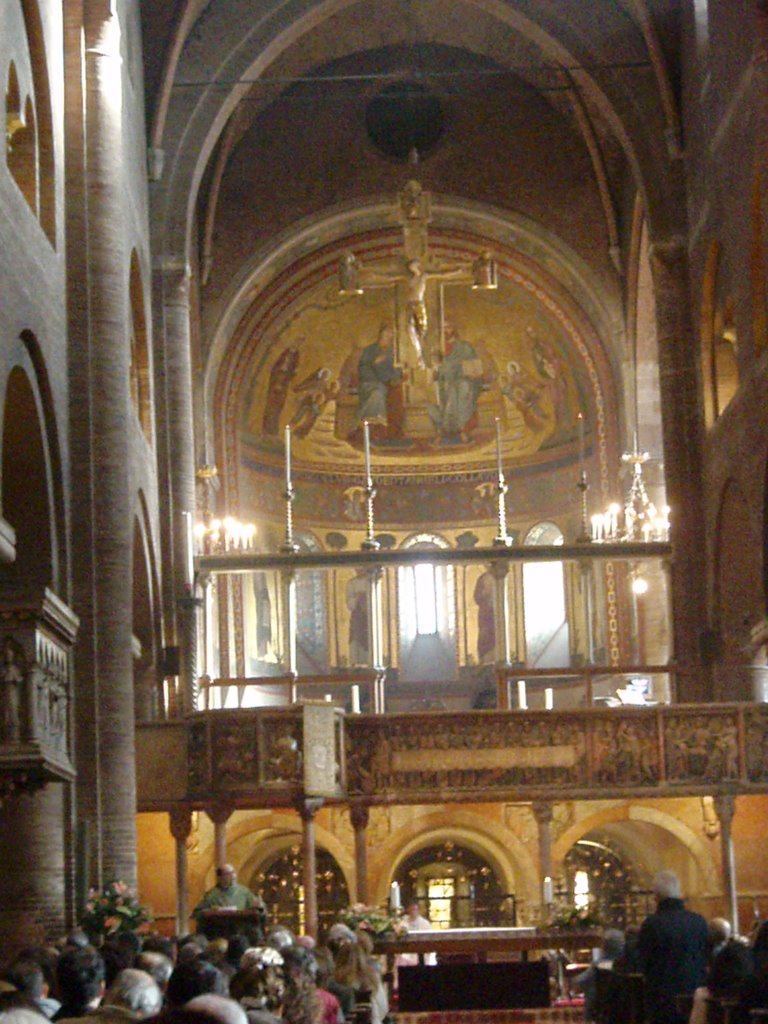 Inside the Cathedral, Modena, Italy
