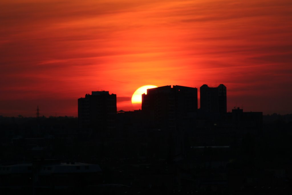 Tramonto a Modena