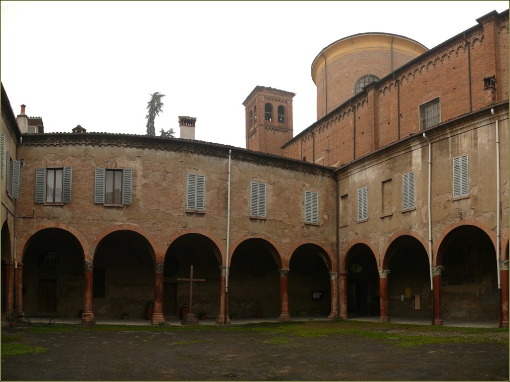 Modena-Chiostro del Carmelo in S.Biagio