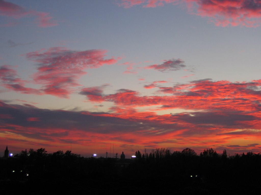 Ravenna - Il cielo al tramonto