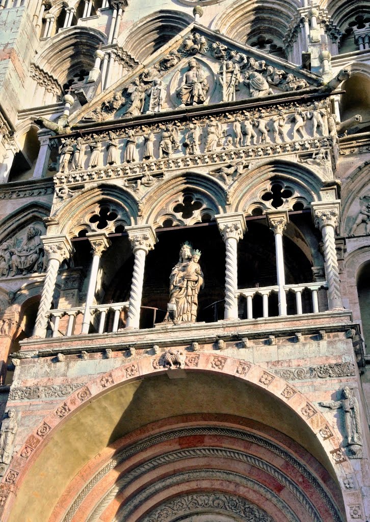 Particolare della Cattedrale di Ferrara