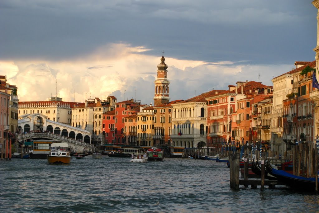 Canale Grande przed zachodem słońca CONTEST MARCH