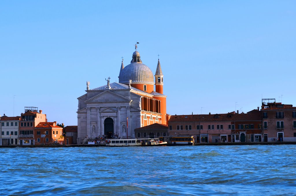 view from boat of Santissimo Redentorethe Basilica 9/2012