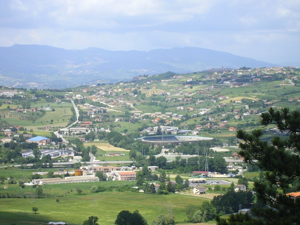 Panorama dal Colle Monforte