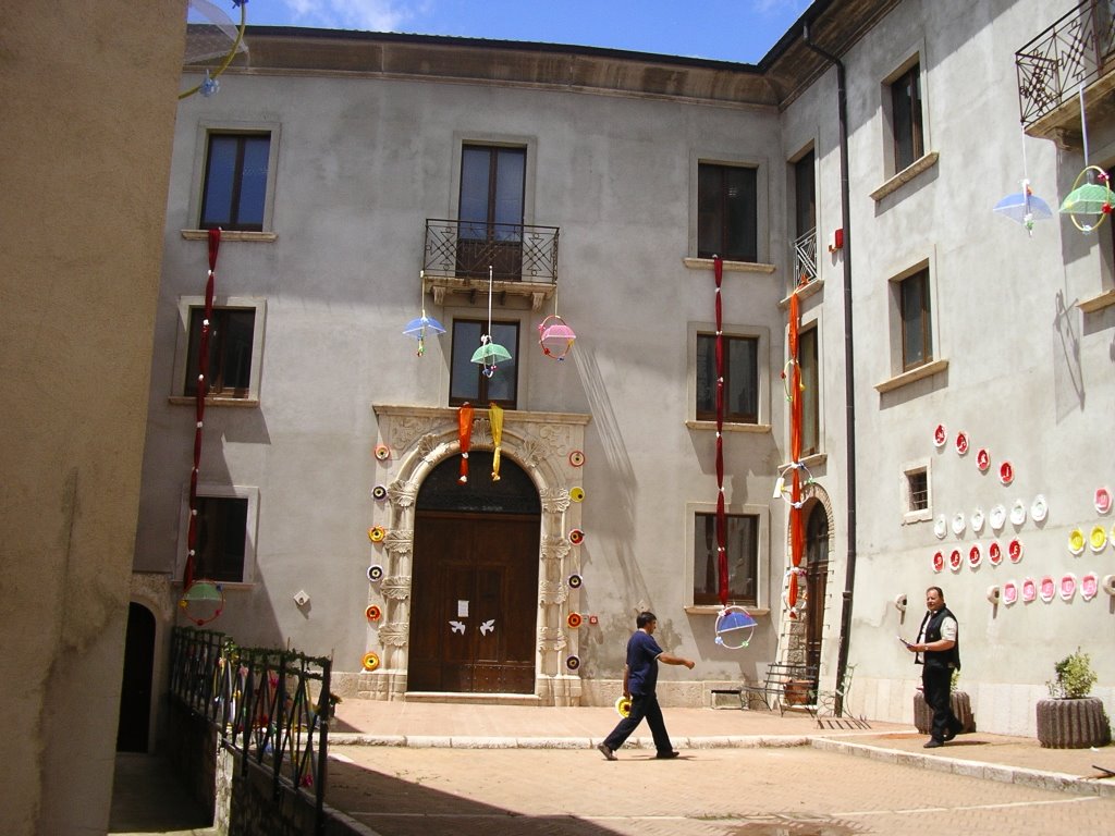 Scorcio del borgo medioevale di Campobasso