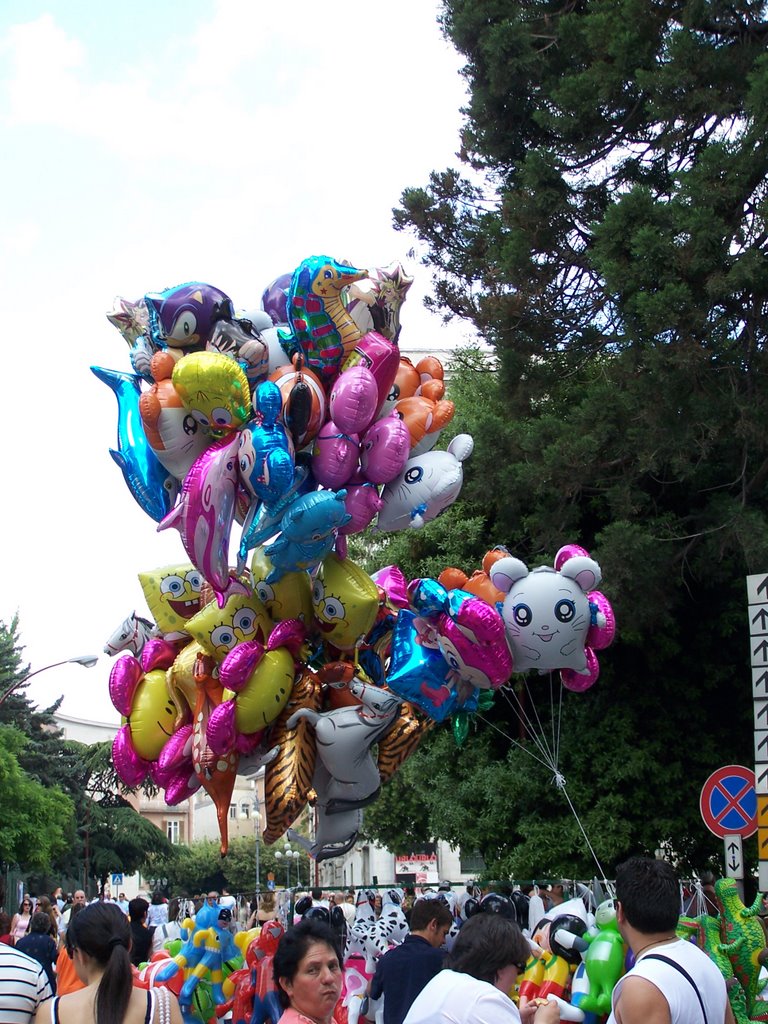 Palloncini a Corpus Domini