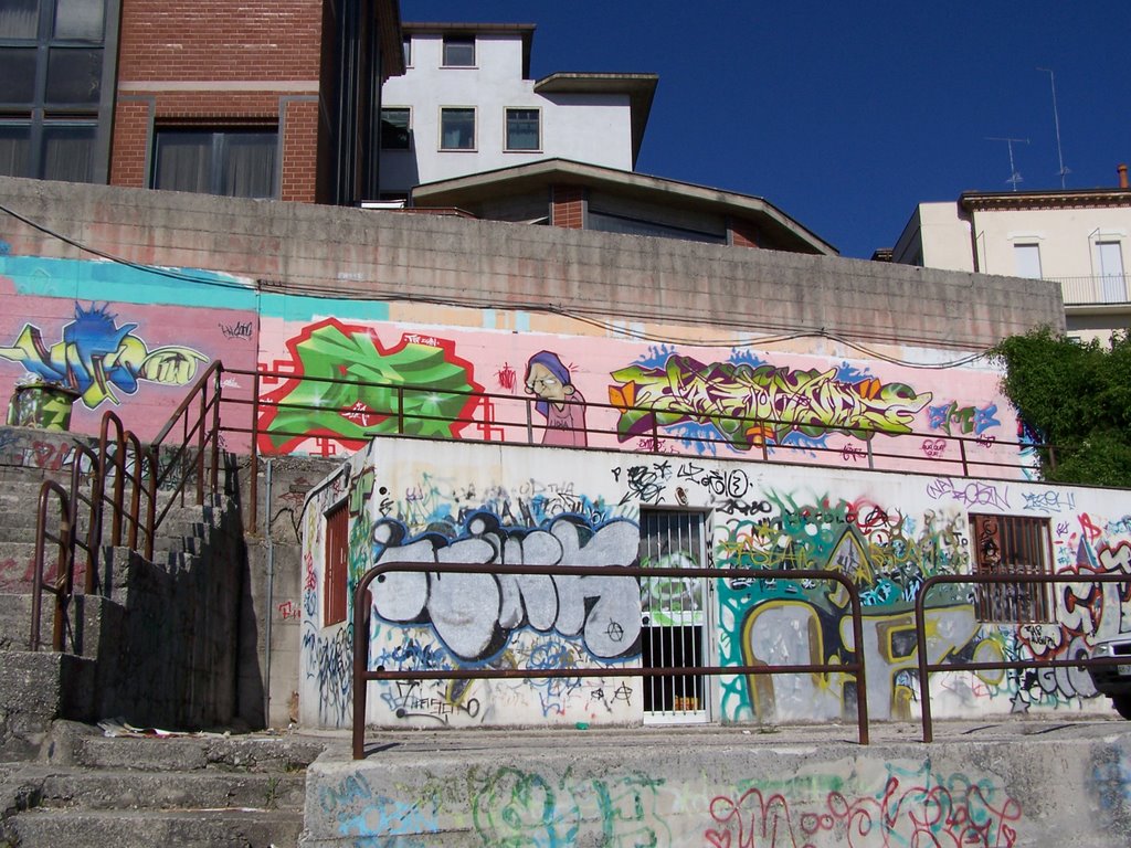Graffiti al Vecchio Stadio
