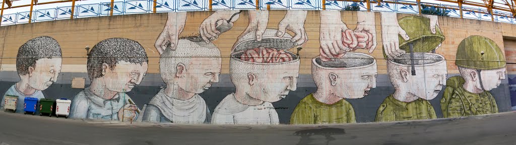 Campobasso - Murales Blu Terminal Bus