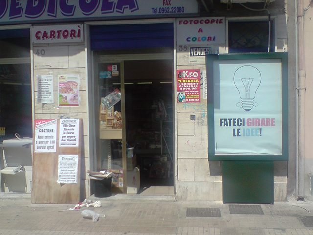 Edicola Via Pantusa, 38 - Crotone