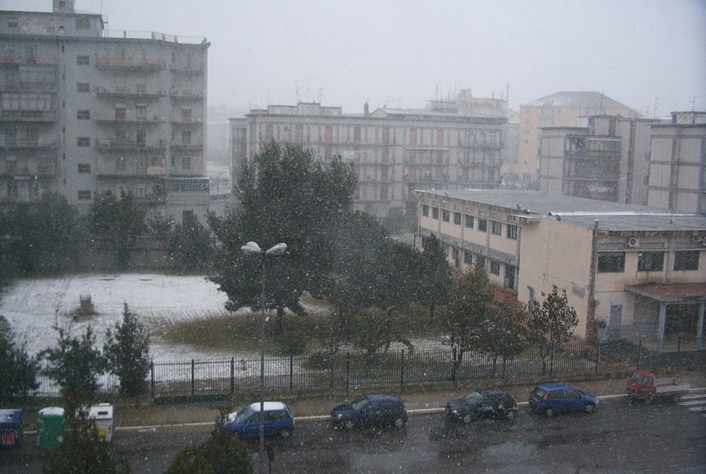 Via Pirandello - Nevica