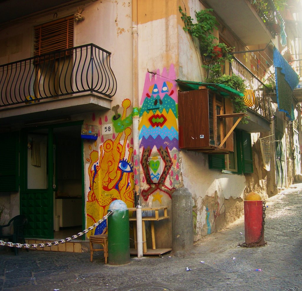 Napoli,  largo Baracche