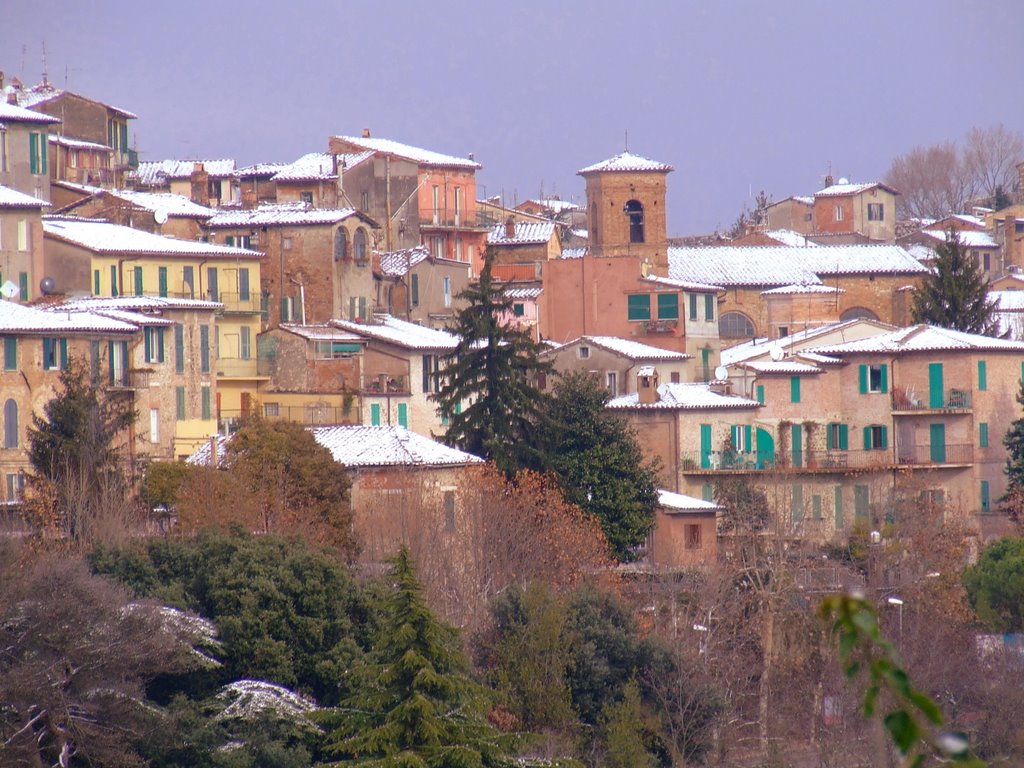 LEGGERA NEVICATA A PERUGIA