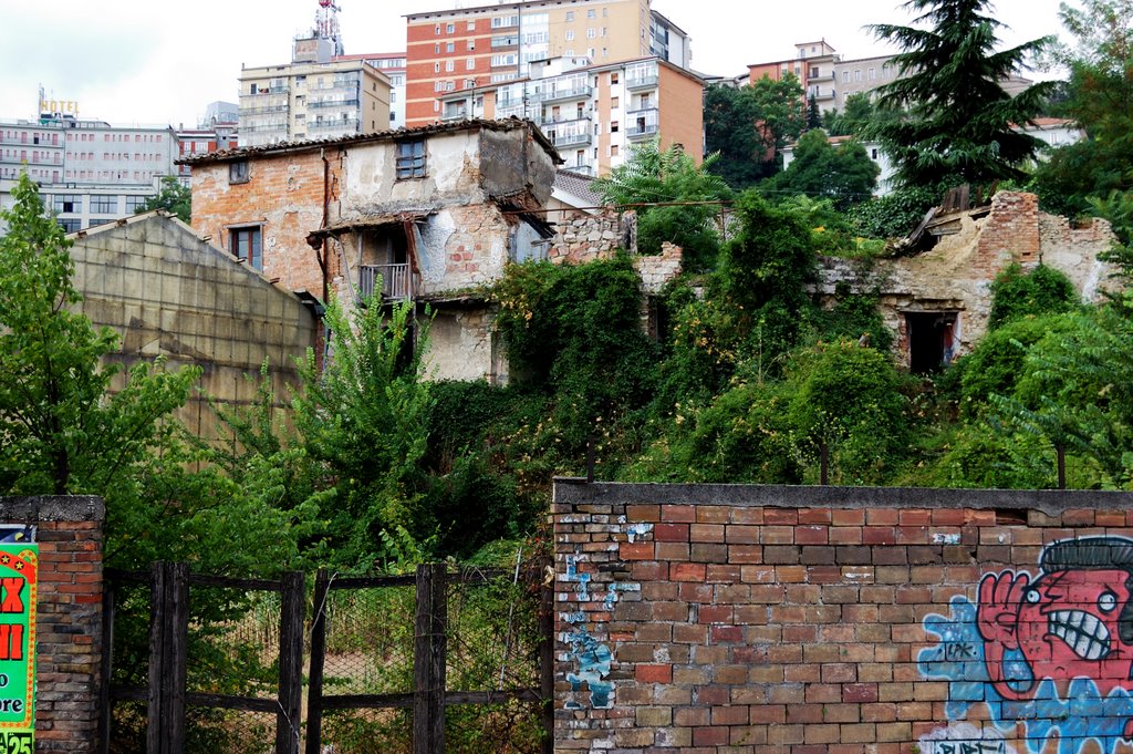 Potenza, via Cavour (le ex fornaci)