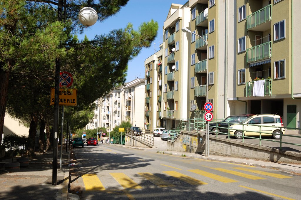 Potenza, via degli oleandri