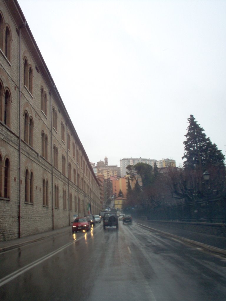Potenza, viale Ciccotti ( omaggio ad apas )